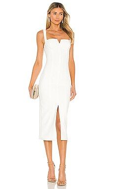 Misha Collection Gertrude Dress in Ivory from Revolve.com | Revolve Clothing (Global)
