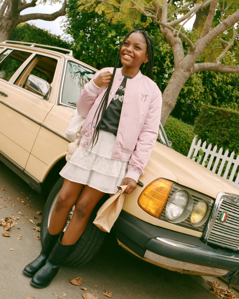 girls ruffle and lace mini skort | girls new arrivals | Abercrombie.com | Abercrombie & Fitch (US)