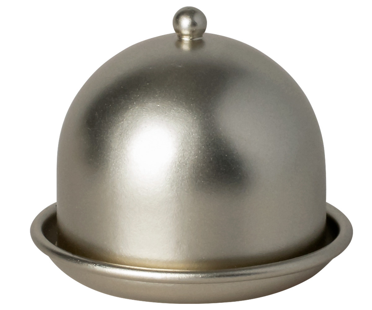 Maileg | Cheese Bell, Mouse - Silver / One Size | Janie and Jack