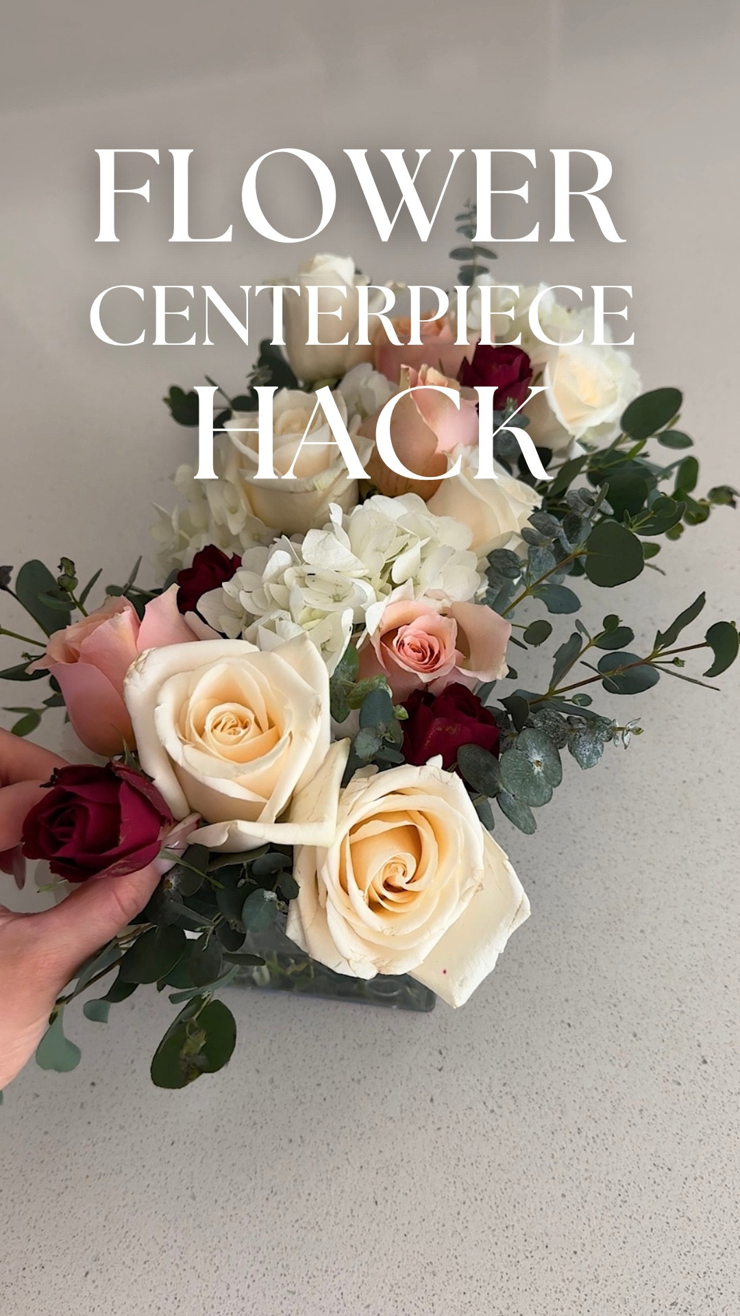 Have you ever seen this before? Just fill with water and arrange your flowers easily using the holes in the lid! Keeps your flowers fresh for days, and so easy to clean! I am not good at flower arranging at all, but I love how this centerpiece turned out 😍

galentines decor, flower centerpiece, hosting inspo, party table decor, floral styling, spring centerpiece, amazon find, amazon home must have

*affiliate link

#LTKHome #LTKWedding #LTKValentine