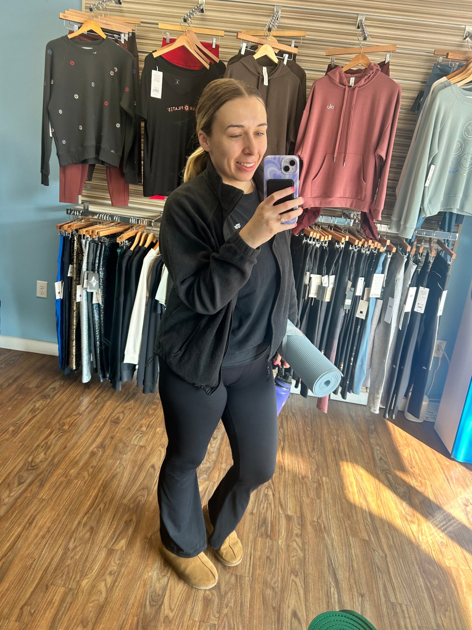 post Pilates selfie! Love taking care of my body in a fun and enjoyable way. 

#LTKActive #LTKU #LTKMidsize