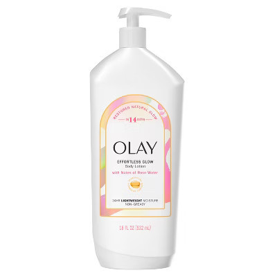 Olay Core Effortless Glow Rose Water Body Lotion - 18 fl oz | Target
