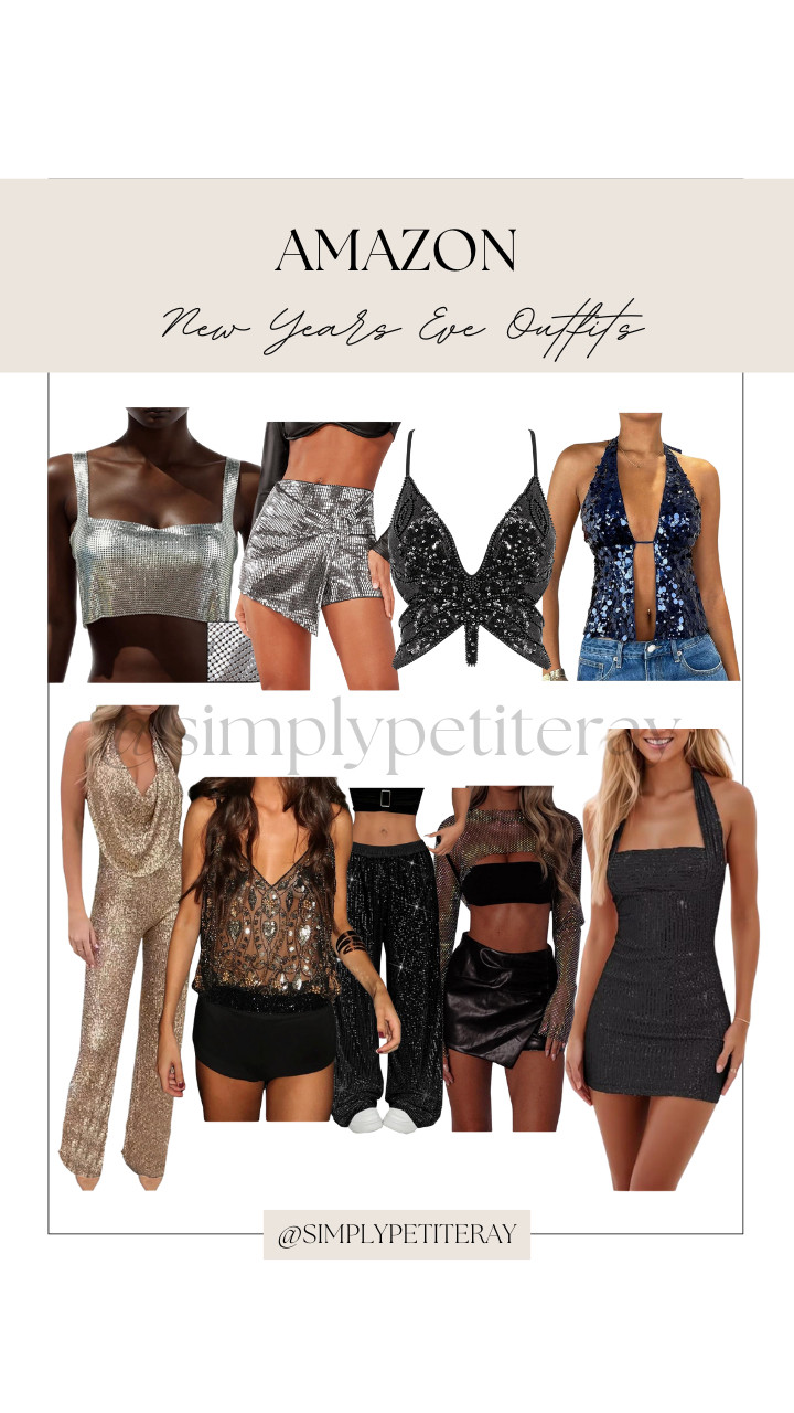 Amazon New Years Eve Outfits || NYE outfit vibes ✨ Sparkle, shine, and all the party feels for ringing in the new year! 

 #LTKHoliday #LTKootd