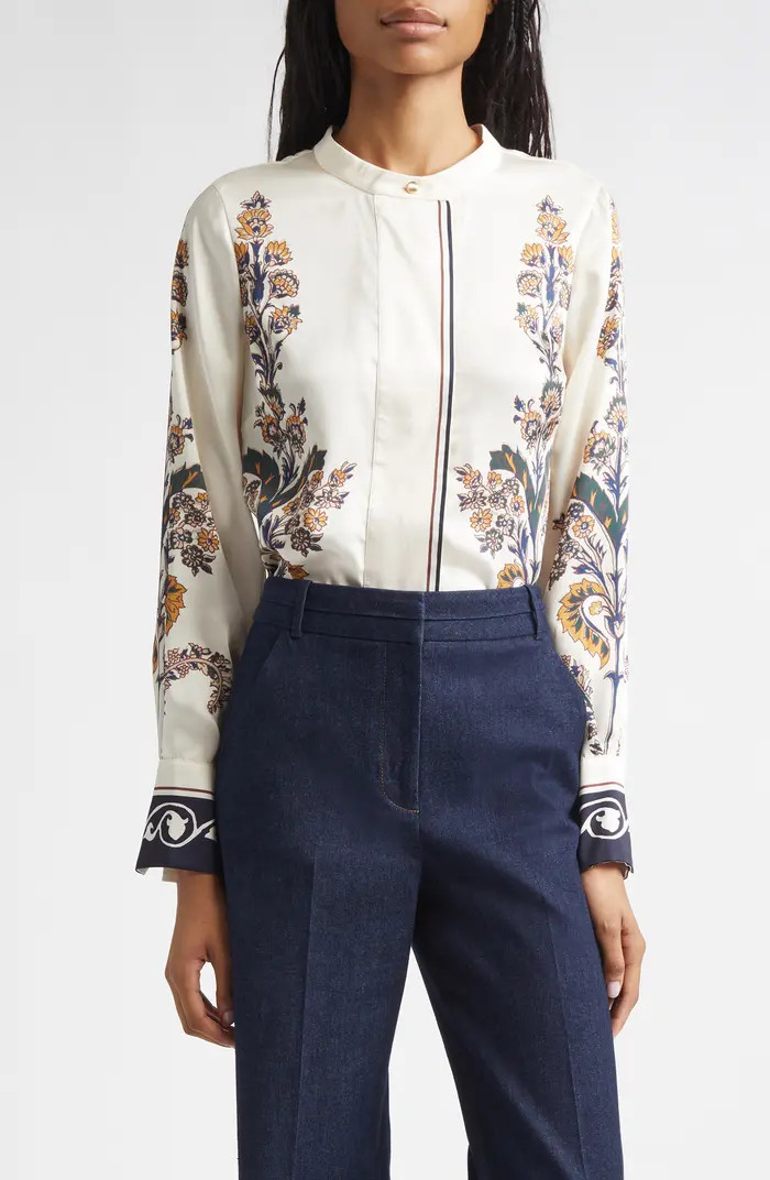 Hoku Floral Stripe Top | Nordstrom