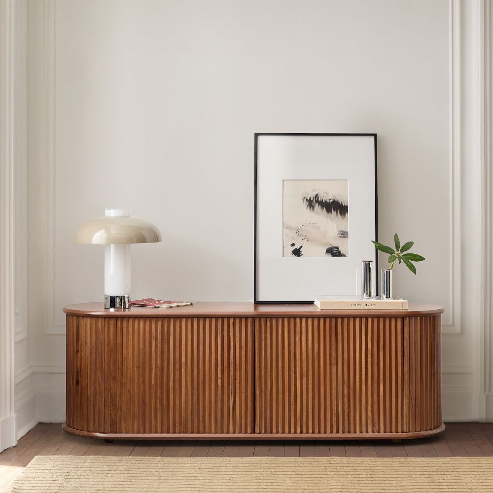 Melli Solid Wood Media Console (59") | West Elm (US)
