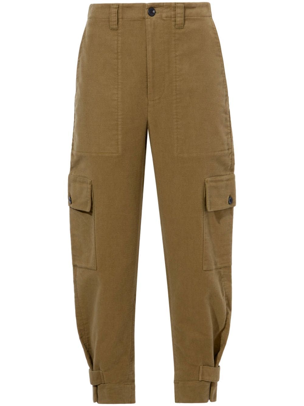 Kay tapered-leg cotton trousers | Farfetch Global