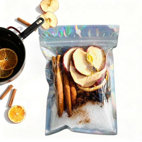 Intention Simmer Pot Blends, Reiki-Infused Simmer Pot for Stove Potpourri Kit, for Cozy Home Aroma, Manifestation and Energy Cleansing, Meditation & Ritual Spaces (1,Apple Cinnamon) | Amazon (US)