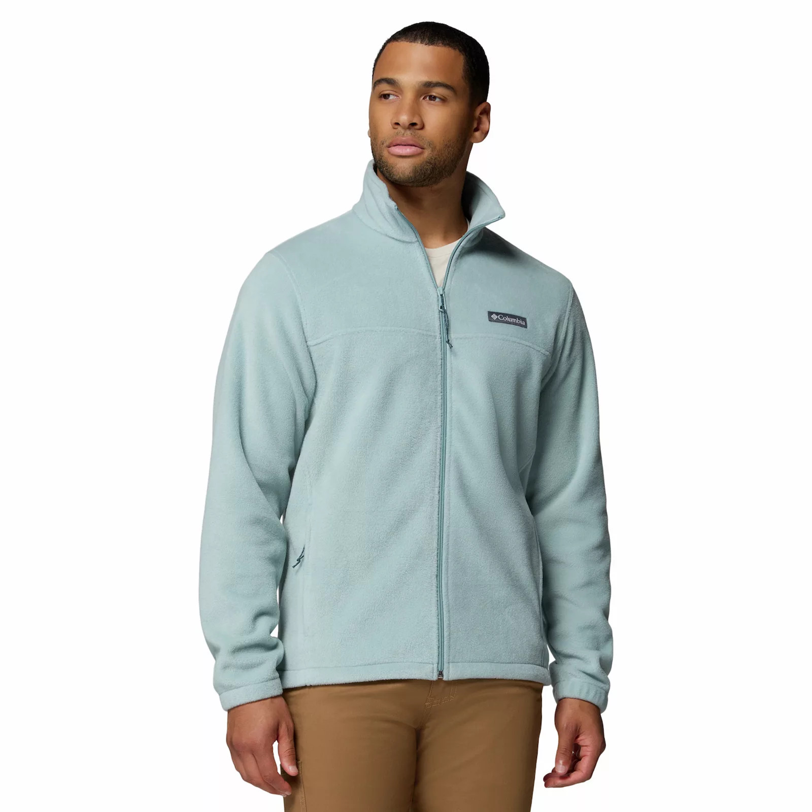 Men's Columbia Steens Mountain™ Full-Zip Fleece Jacket, Size: Medium, Crushed Blue | Kohl's
