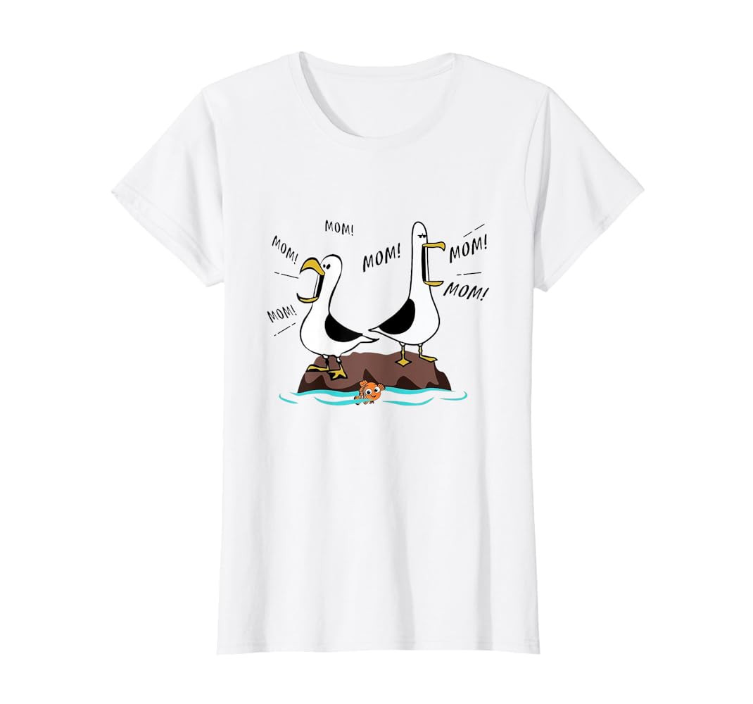 Mom Mom Mom Seagull Family Mother T-Shirt | Amazon (US)
