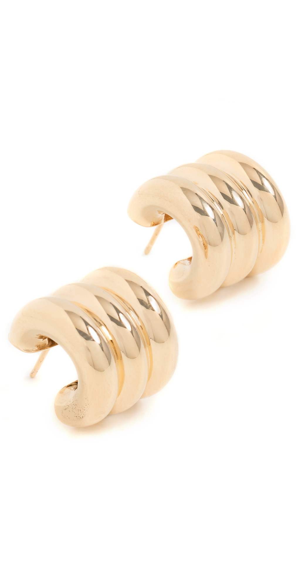 Jennifer Zeuner Jewelry Kyle 3/4 Hoops | Shopbop