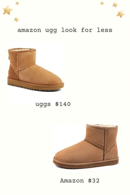 Uggs or look for less on Amazon! 1/3 the price! Mini uggs