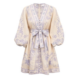 Indra Plunge Mini Dress - Cream Lilac Floral            
        
            

    
    
    


... | ZIMMERMANN (US, CA, EU, MENA)