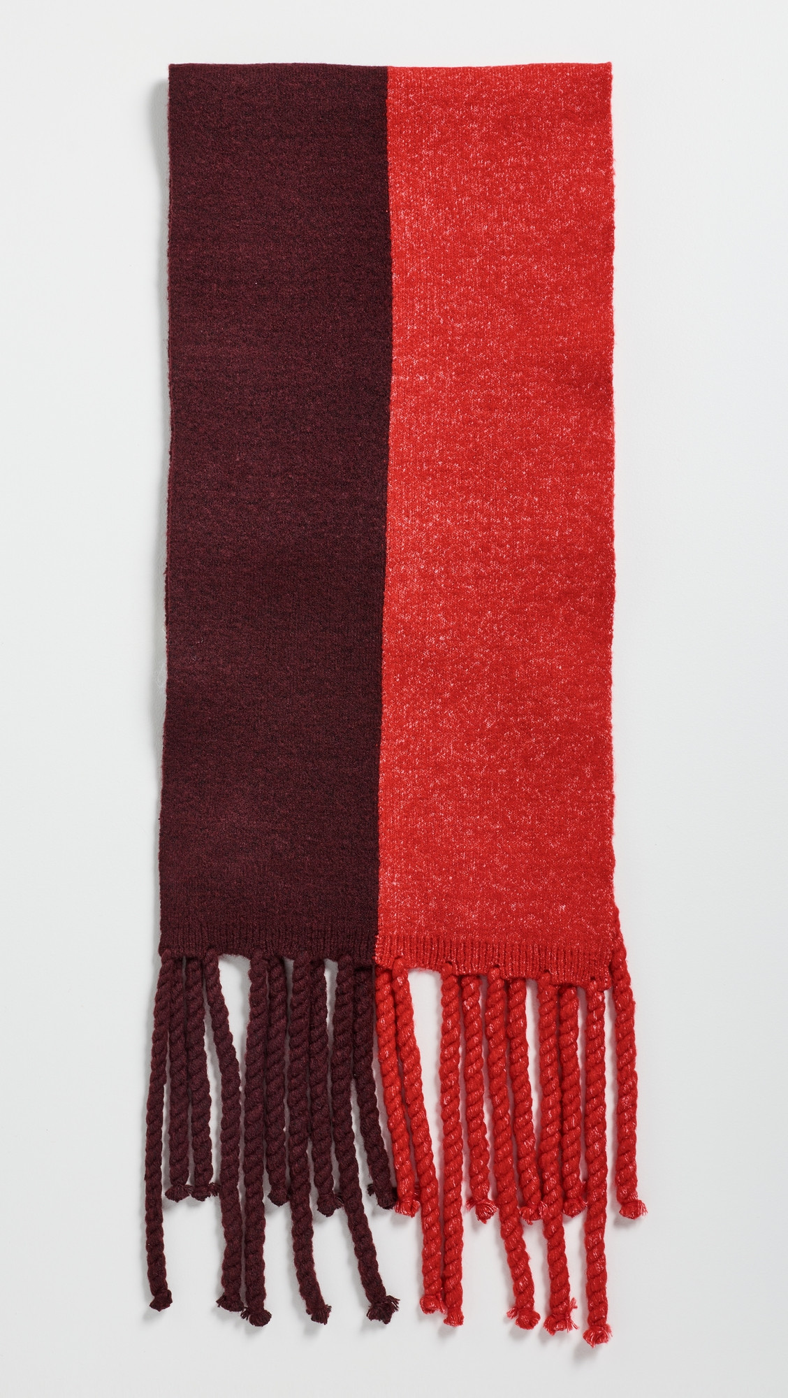 LE BOP Azura Scarf Burgundy/Red One Size | Shopbop