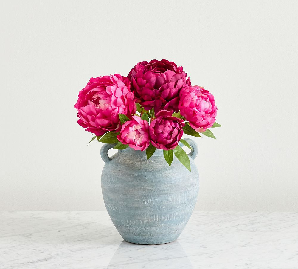 Faux Peony Bundle | Pottery Barn (US)