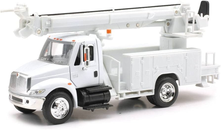 International 4200 Utility Digger Truck 1/43 Scale Diecast Metal Model | Amazon (US)