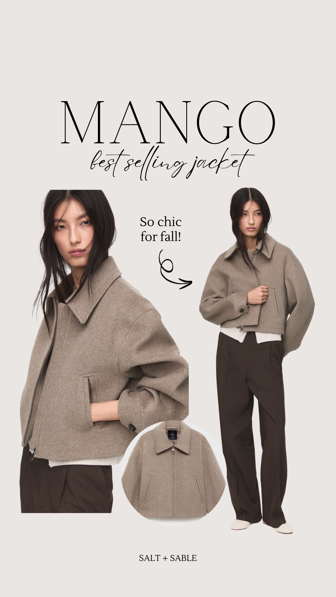 I’ve been loving all the fall outerwear from Mango 😍 This wool bomber jacket is definitely on my wish list! 
Style smart casual looks for the office, classroom and more! 

Fall outfit, wool jacket, neutral jacket , fall fashion for women, chic fall outfit, wool jacket outfit, wool jackets women, fall outfits women, cute fall outfits, early fall outfits, fall outfits aesthetic, wool blend jacket, 


#LTKSaleAlert #LTKStyleTip #LTKWorkwear