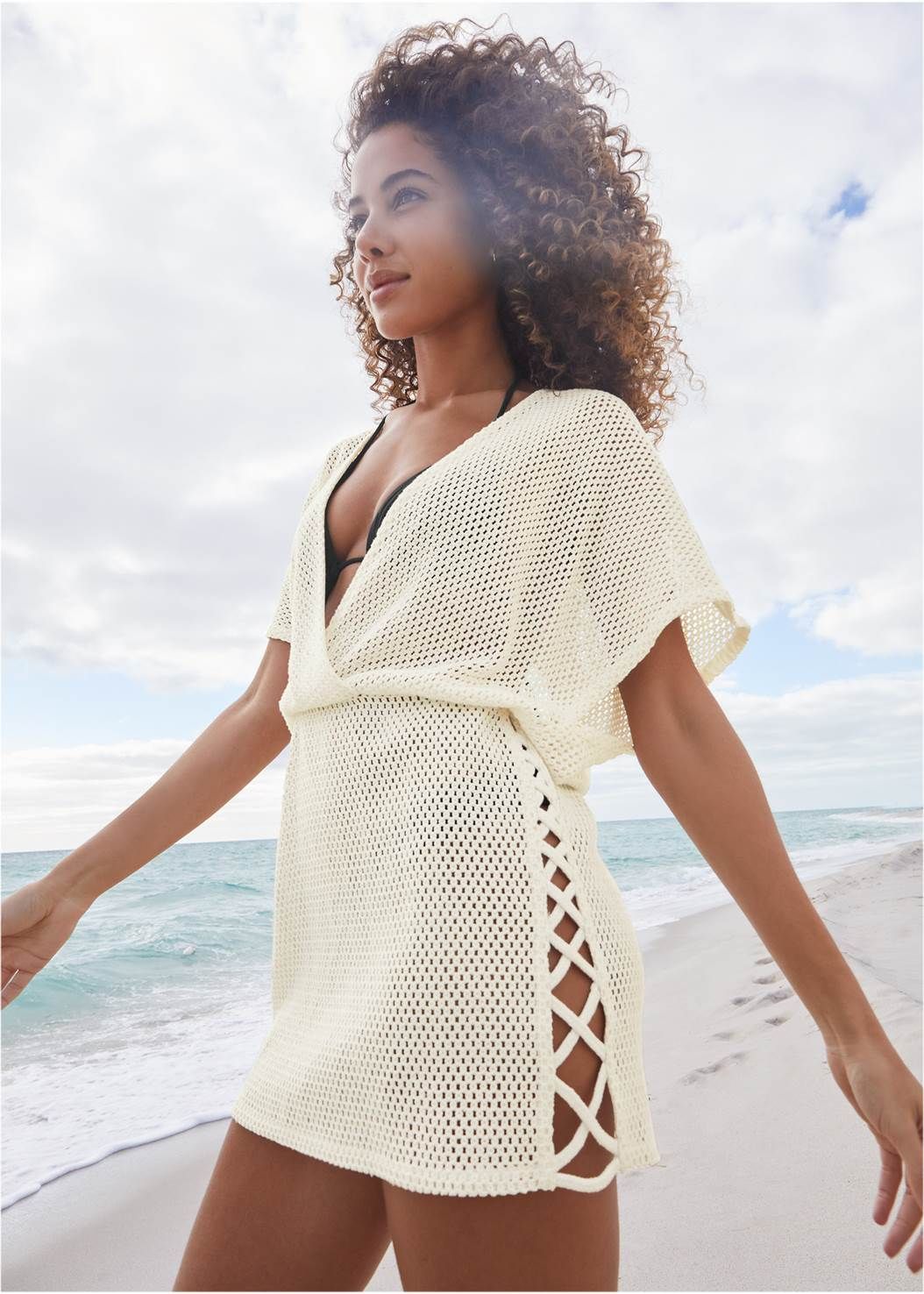 Crochet Cover-Up Dress | VENUS