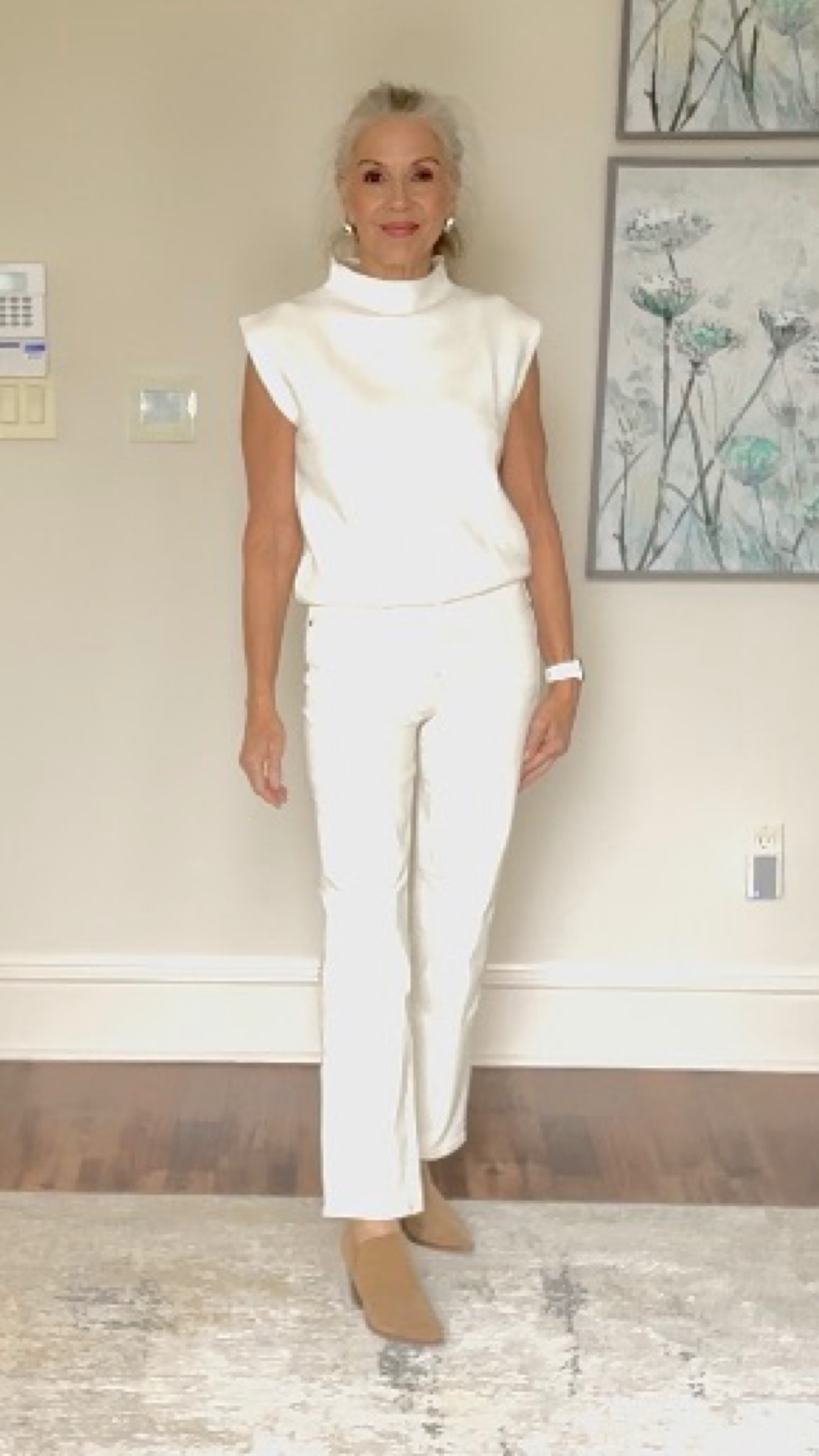 Winter white…the perfect High Rise straight leg jeans… the softest affordable top…perfect for everyday!! 

#LTKSeasonal #LTKstyletip #LTKover40