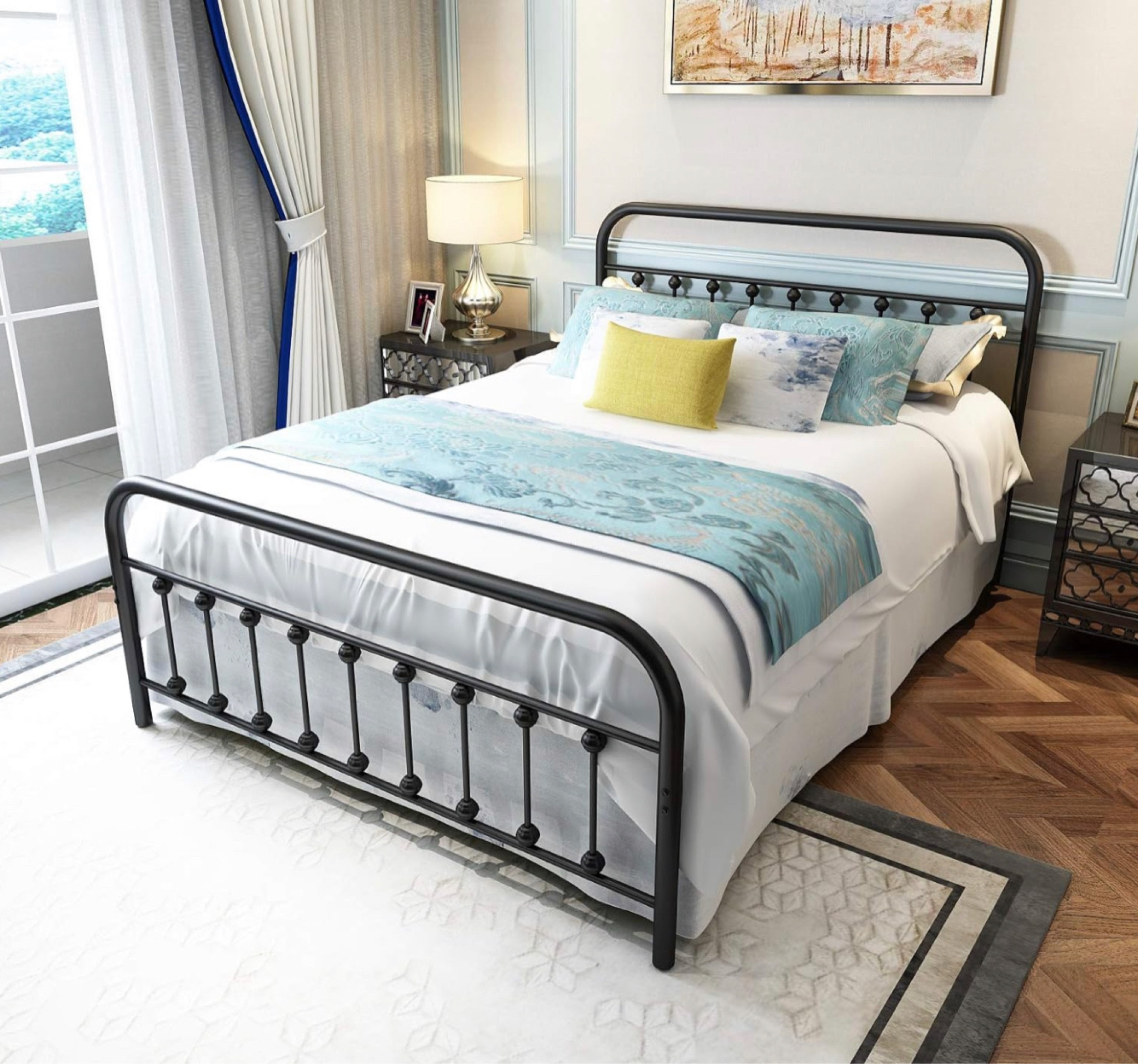 The best inexpensive bed frame and mattress! 

#LTKfindsunder100 #LTKkids #LTKhome