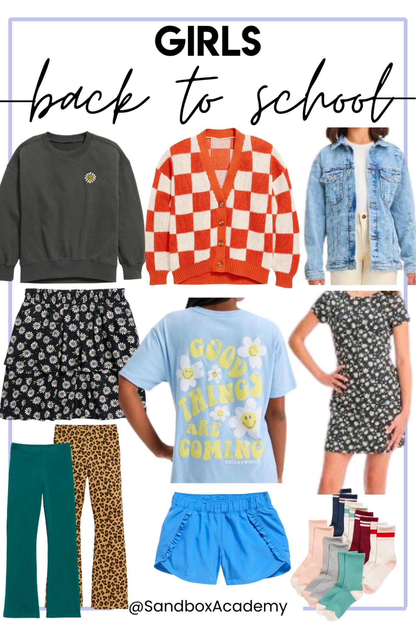 8 year old girls back to school picks 
The denim jacket is sooo freaking cute!

#LTKkids