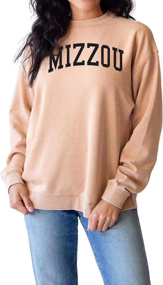 chicka-d NCAA womens Burnout Fleece Pullover | Amazon (US)