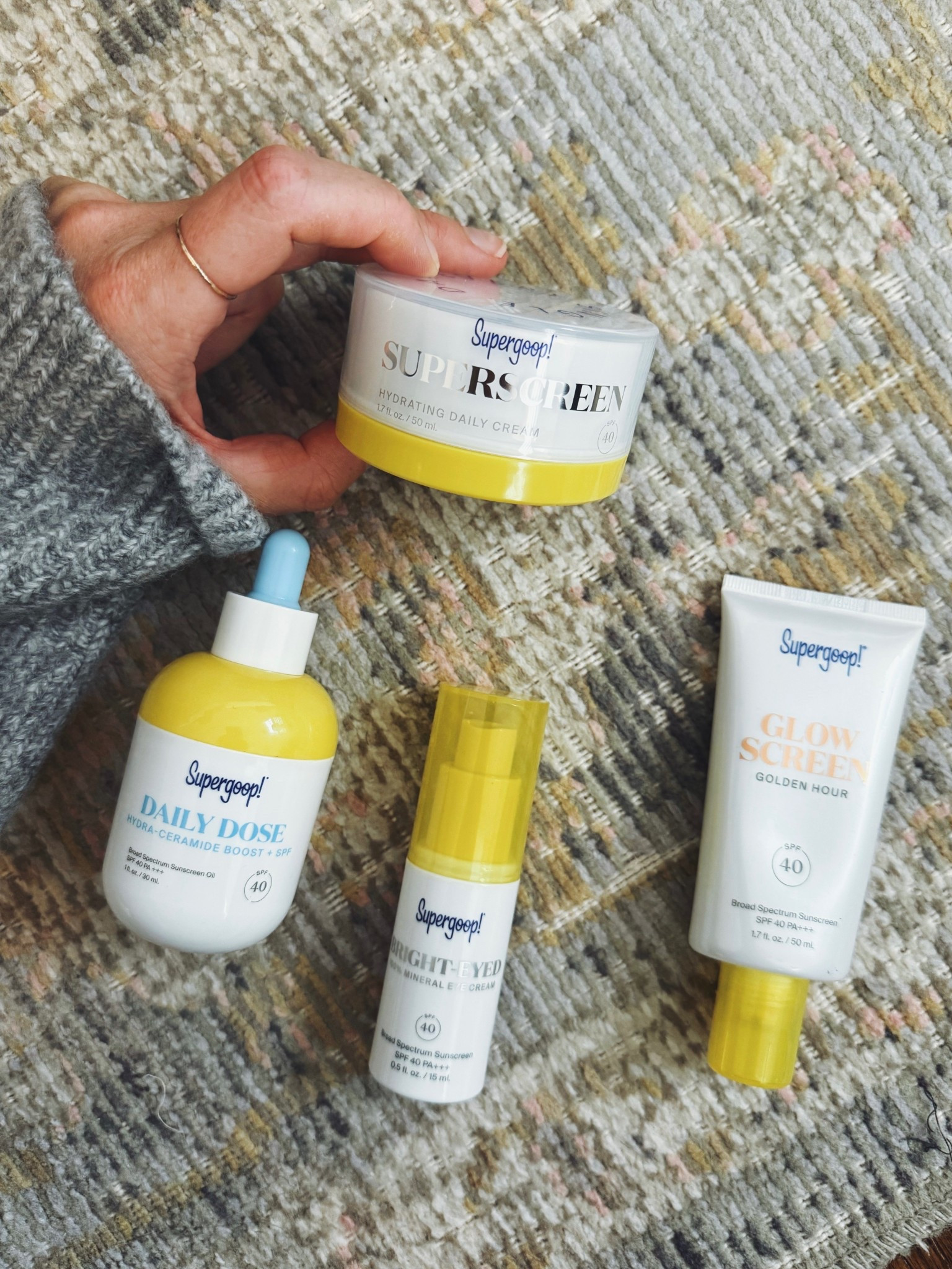 20% off Supergoop! Melanoma runs in my family so I’m a huge advocate for wearing SPF all the time 

@supergoop #partner

#LTKSaleAlert #LTKBeauty #LTKFindsUnder50