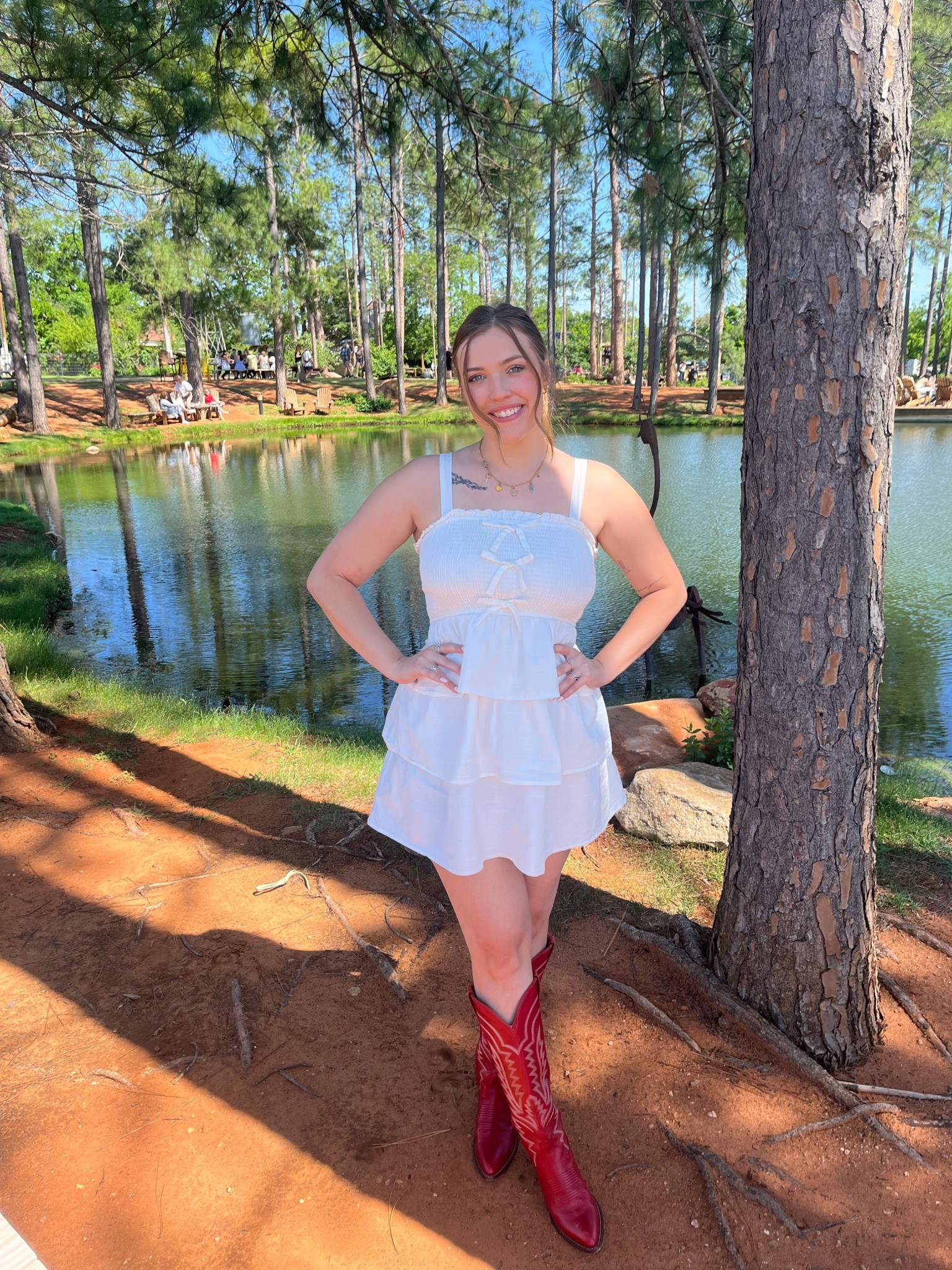 Had the best time @peachdashaus while visiting Fredericksburg, Tx! 🍷❤️✨

#ootd #affordablefashion #amazonfashion #tecovasboots #cowgirlboots #winery #wineries #outfitideas #outfitinspo #travel #travelwithme #fredericksburg #fredericksburgtx #summerdress #summeroutfit

#LTKStyleTip #LTKSeasonal #LTKMidsize