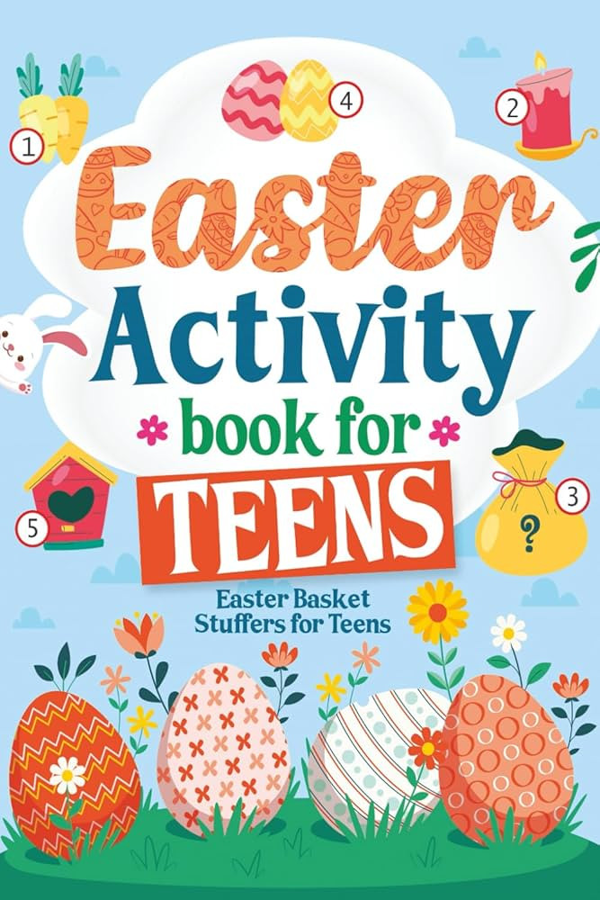 Easter Basket Stuffers for Teens: Easter Activity Book for Teens and Kids, Funny Gift for Boys an... | Amazon (US)