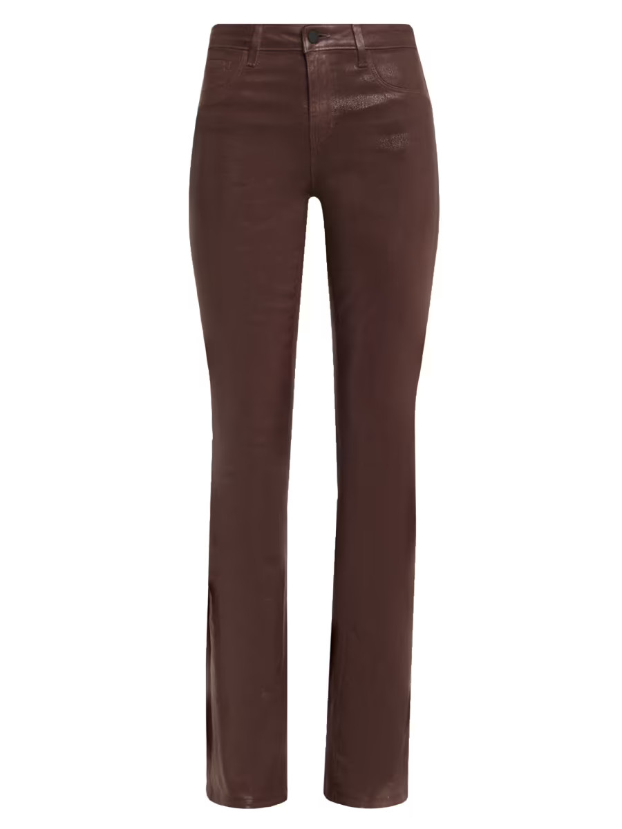 Selma Coated Boot-Cut Jeans | Saks Fifth Avenue