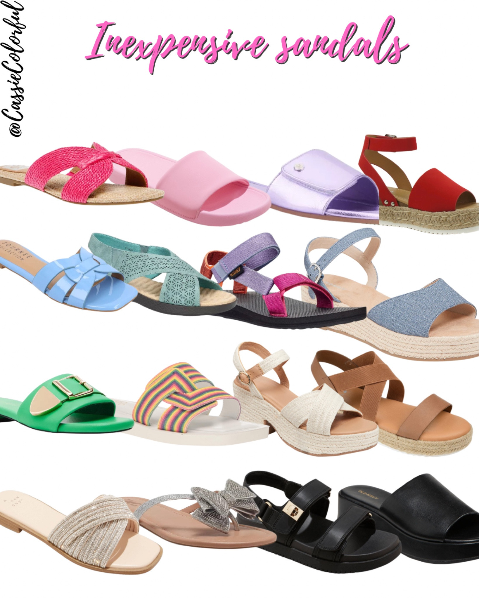 Looking for some inexpensive but stylish sandals for Spring and Summer? Check out this collection I put together!

Cheap sandals 
Colorful sandals 
Summer sandals 
Wedding sandals 


#LTKshoecrush #LTKfindsunder50 #LTKSeasonal