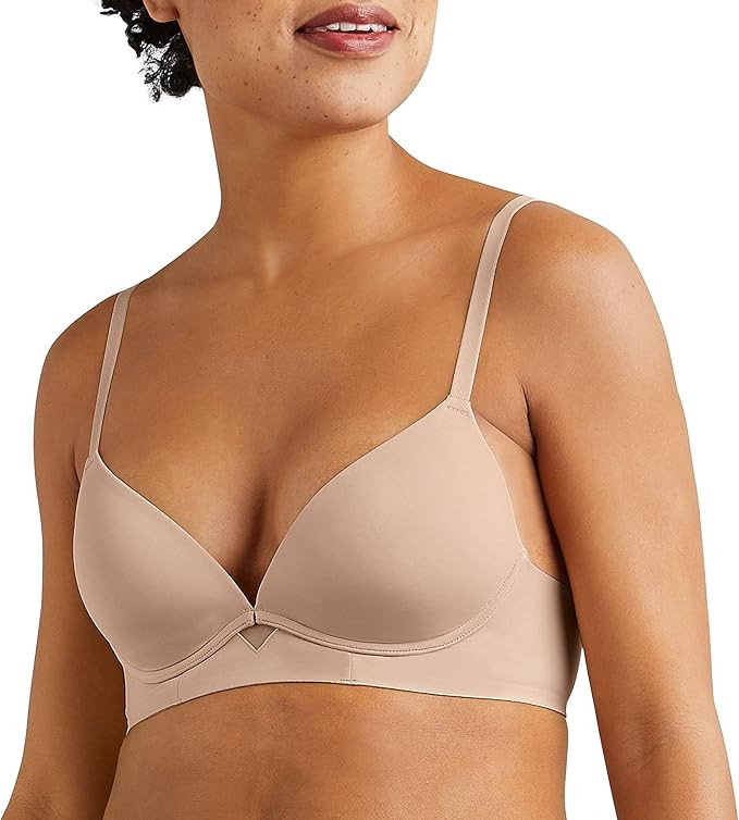Maidenform Women's One Fab Fit Wireless Demi Bra | Amazon (US)
