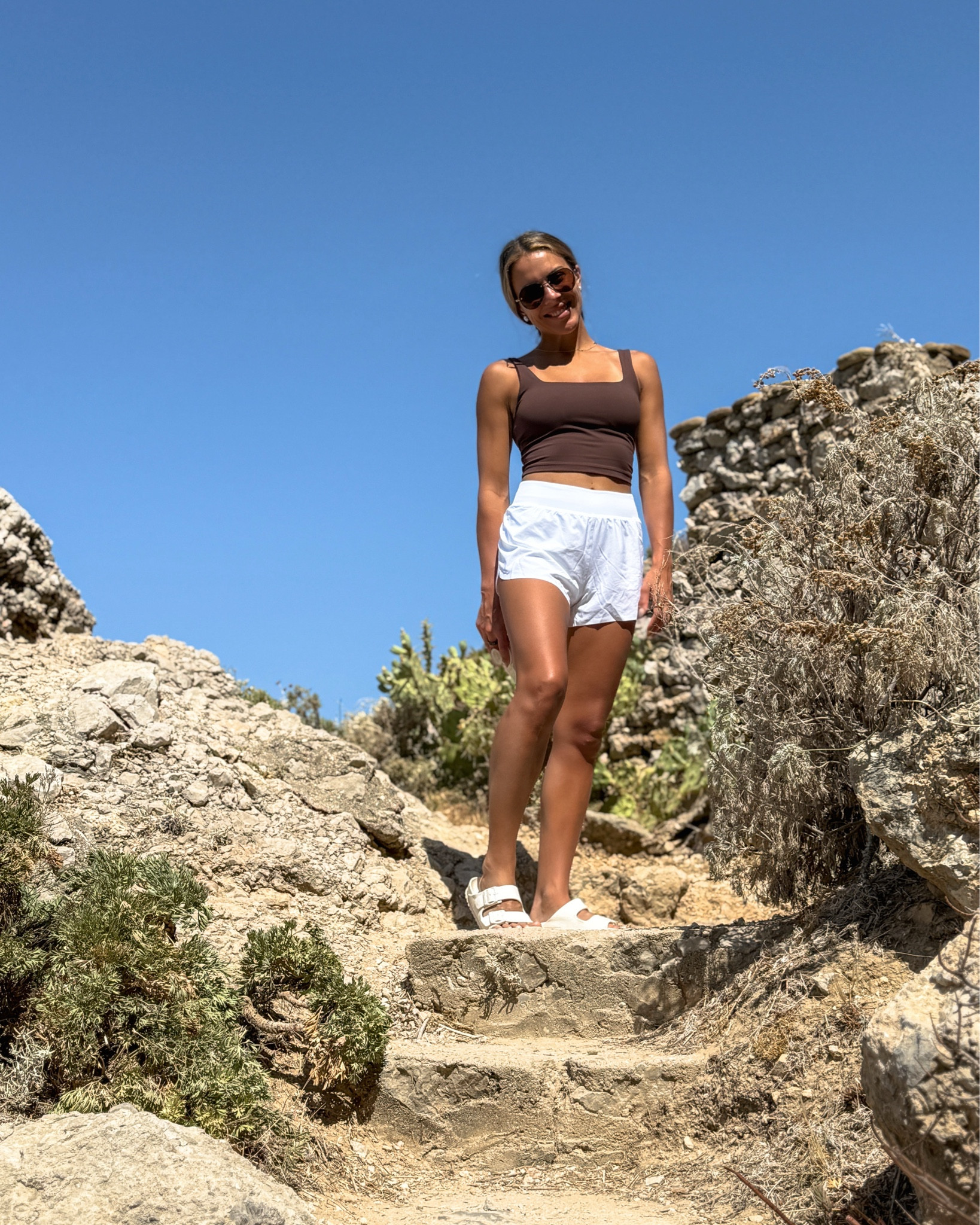 My new favorite (affordable) activewear line! 

In my opinion, these dupes are WAY better than Lululemon (sorry ladies) and way more comfortable in my opinion. I haven't found a brand I love in years and because I've always had an athletic build, I'm extra picky! 

If workout clothes suffocate me or I have to go up two sizes just so they fit...I'm out!!!

My husband also bought two of their 7 inch shorts and loves them. 

#amazonfinds #activewear #workoutclothes #leggings 

#LTKFindsUnder50 #LTKActive #LTKMens