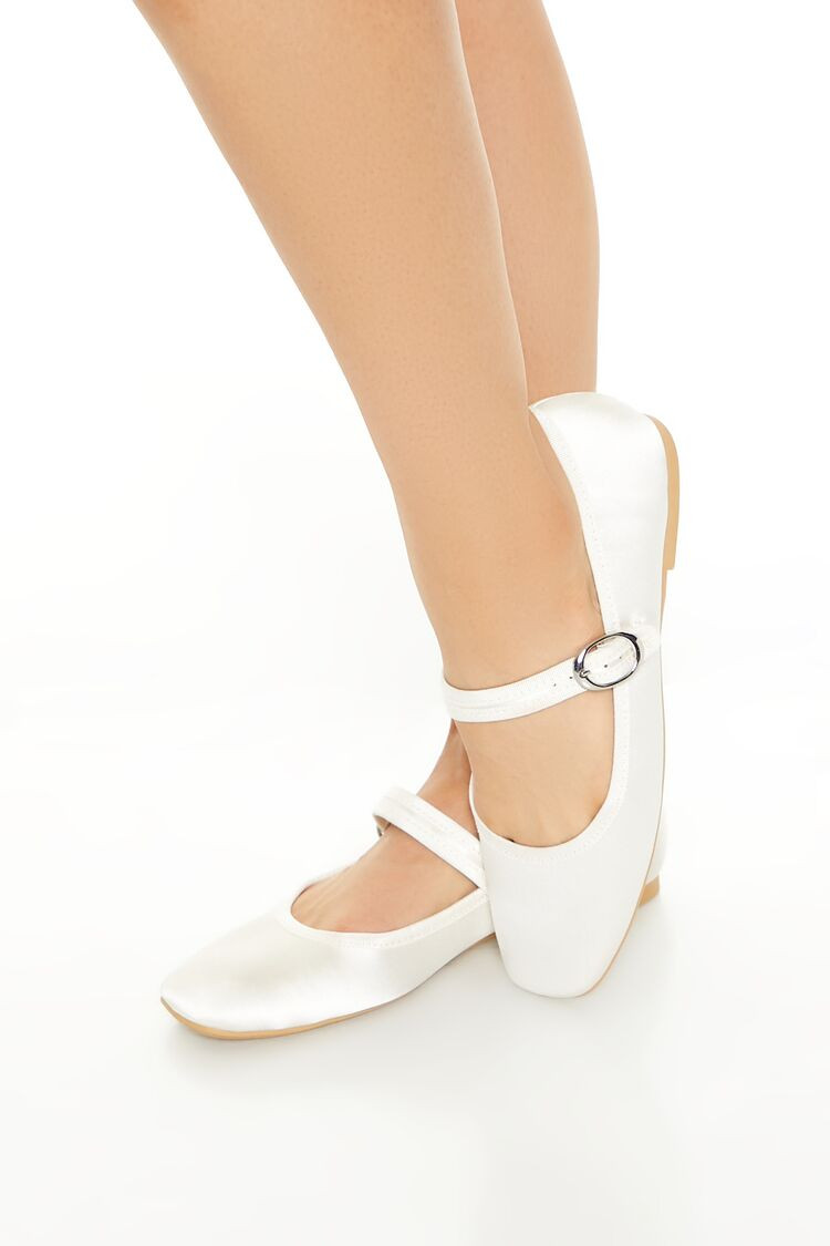 Satin Mary Jane Ballet Flats | Forever 21