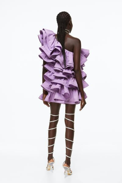 Flounced Mini Dress | H&M (US + CA)