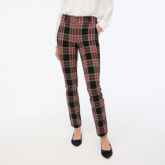 Full-length Ruby pant in Stewart tartan | J.Crew Factory