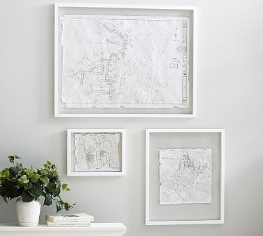 Wood Gallery Floating Frames | Pottery Barn (US)