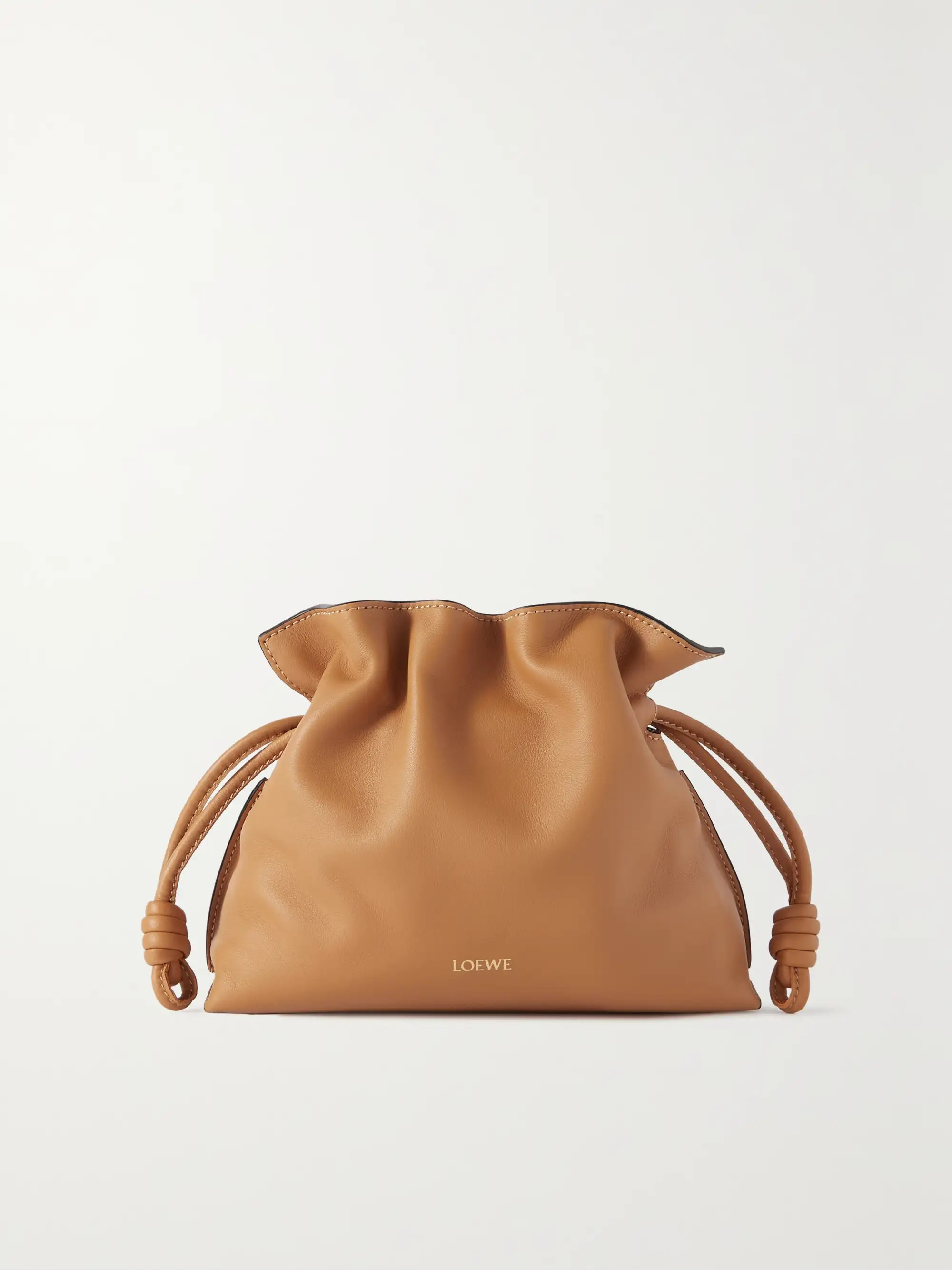 Flamenco mini leather clutch | NET-A-PORTER (US)