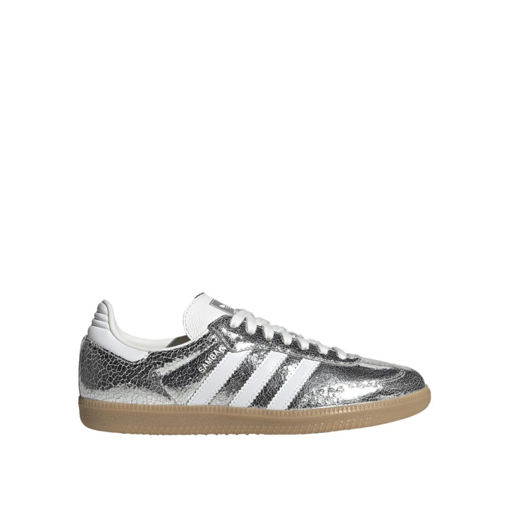 Metallic Silver Samba OG Sneakers | Miinto DE