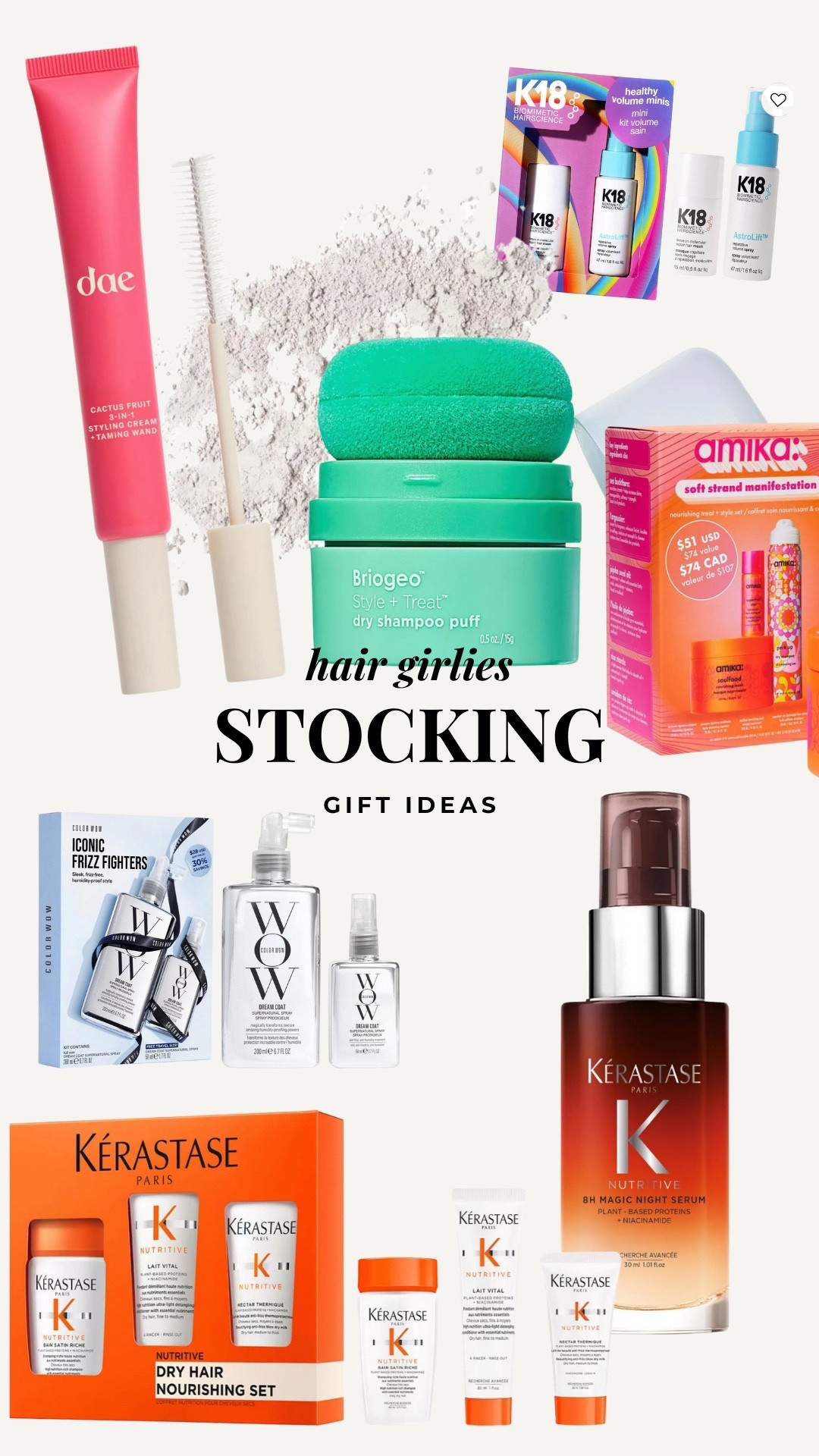 Hair stocking stuffer ideas! Love the puff dry shampoo @kohls #kohlsfinds #ad #kohlspartner 

#LTKGiftGuide #LTKBeauty #LTKHoliday