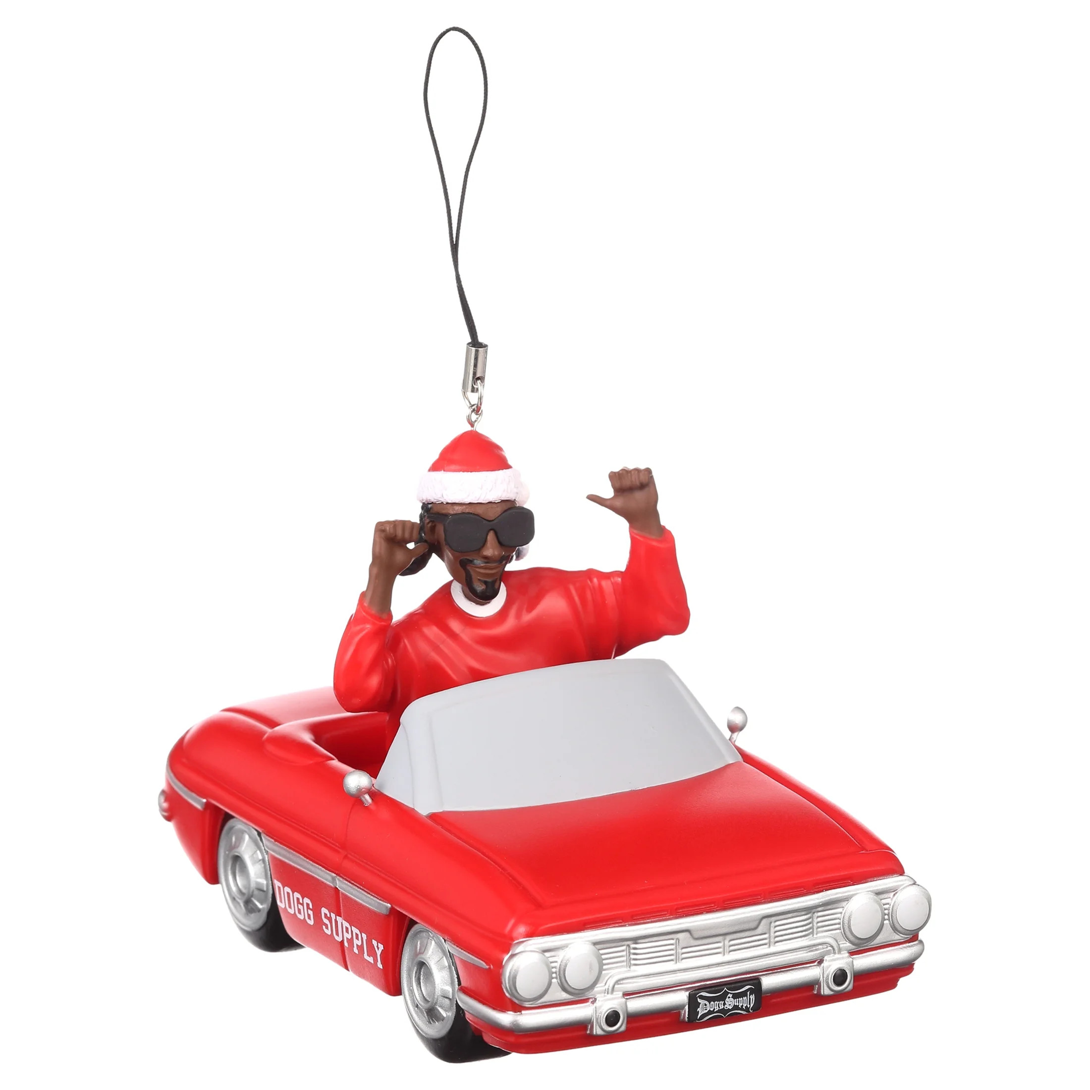 Snoop Dogg Red Car Jumbo Ornament, 3.5" | Walmart (US)