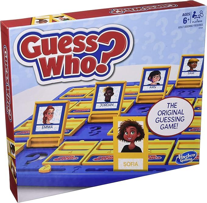 Amazon.com: Guess Who? Game Original Guessing Game for Kids Ages 6 and Up for 2 Players : Everyth... | Amazon (US)
