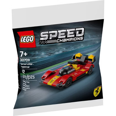 LEGO Speed Champions Ferrari 499P - Hypercar Building Toy  30709 | Target