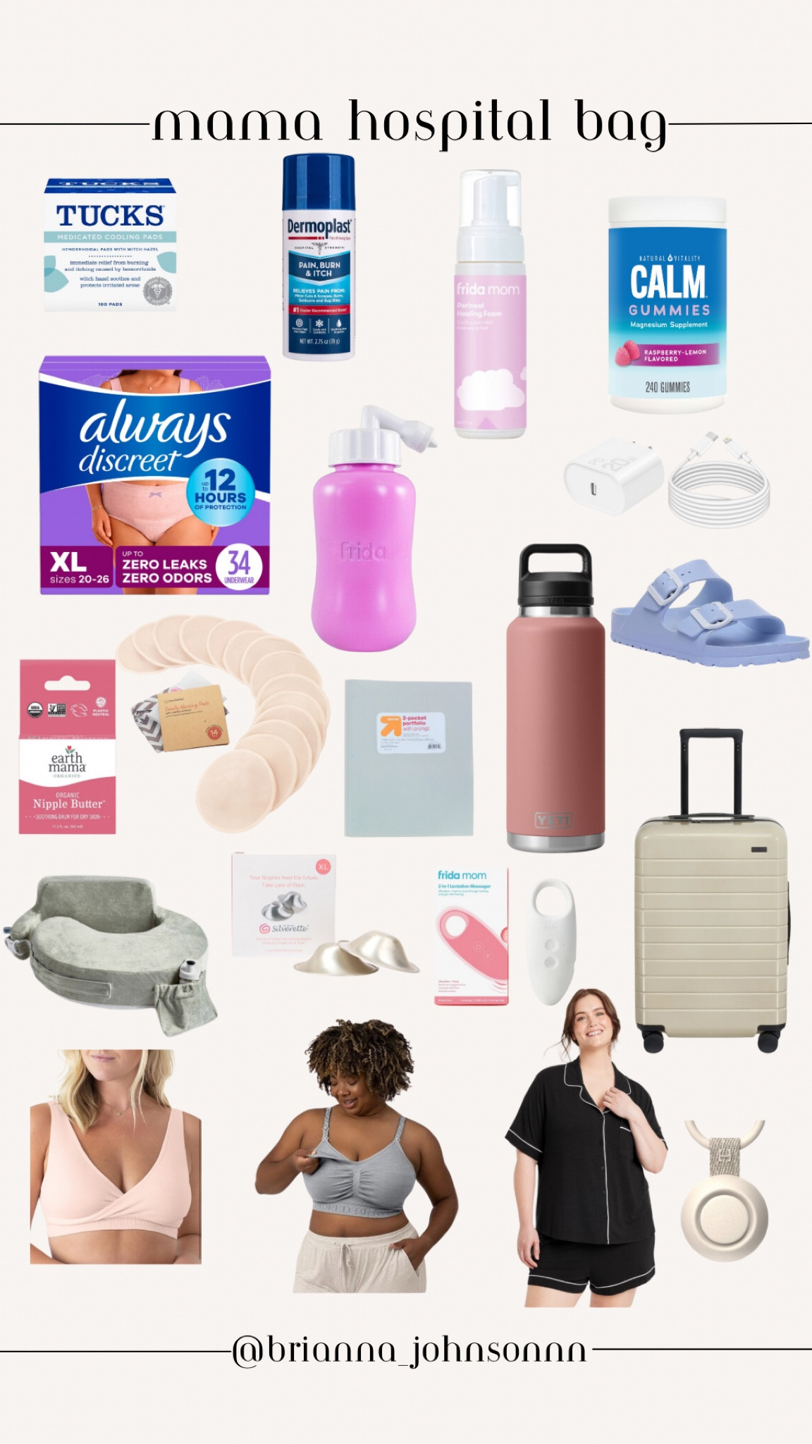 Mama hospital bag 

Nursing, pumping, postpartum, Frida mom, Frida, kindred bravely, nursing bra, pumping bra, breastfriend, yeti, Birkenstocks, nipple cream, nipple butter 

#LTKBump #LTKFamily #LTKBaby