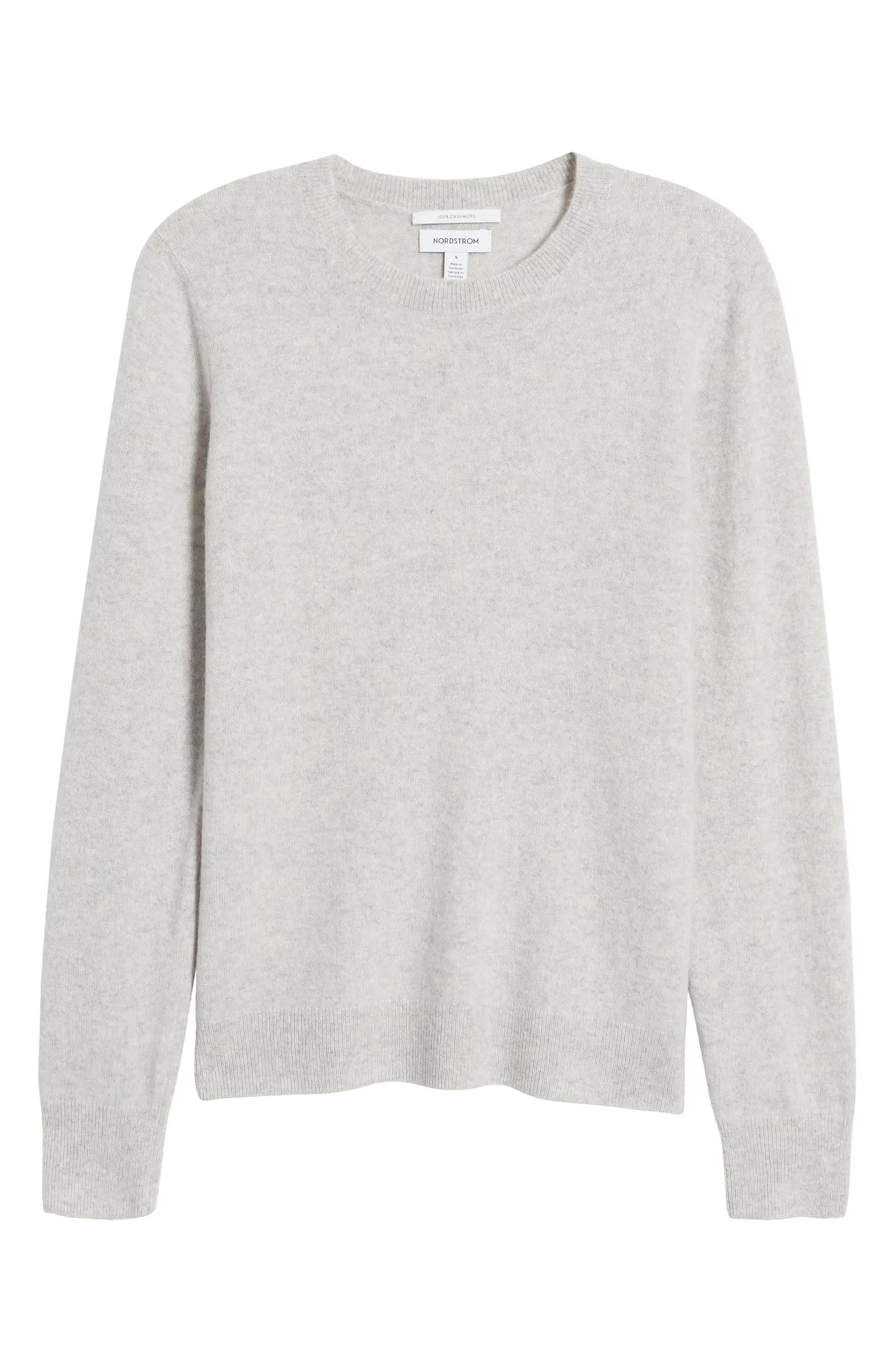 Nordstrom Crewneck Cashmere Sweater | Nordstrom | Nordstrom