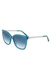 Calvin Klein Women's CK21703S Square Sunglasses, MILKY TEAL BLUE, 55/18/140 | Amazon (US)