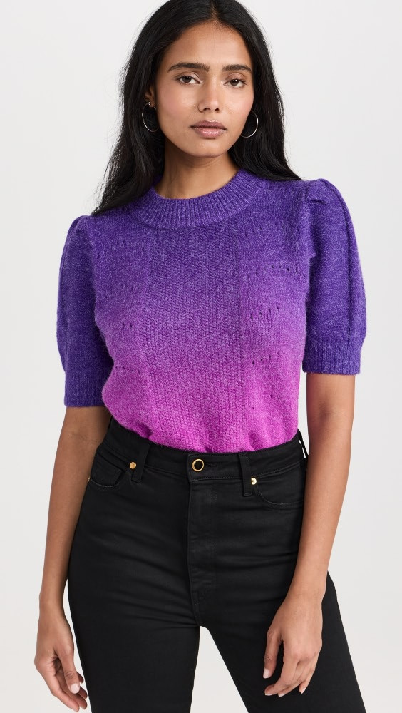 English Factory Short Sleeve Pullover Sweater | Shopbop | Shopbop