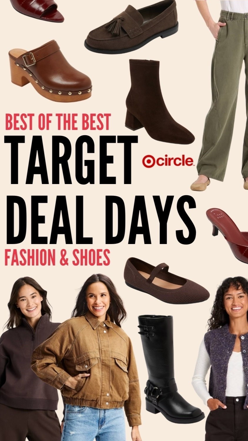 Only the best fashion and shoes - for you during @Target circle deal days👇