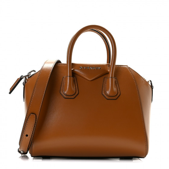 GIVENCHY

Shiny Lord Calfskin Mini Antigona Camel | Fashionphile