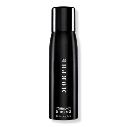 Morphe Continuous Setting Spray - Micro-Fine Setting Spray for Makeup with a Natural Finish - Helps Makeup Resist Caking or Fading & Increases Wear of Foundation (2.8 fl oz) | Amazon (US)