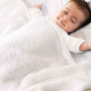 Bertte Sherpa Fleece Baby Blanket for Boys Girls | Plush Swaddle Receiving Blankets Super Soft Wa... | Amazon (US)